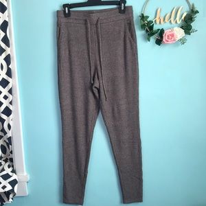 Express Soft Ribbed Lounge Pants